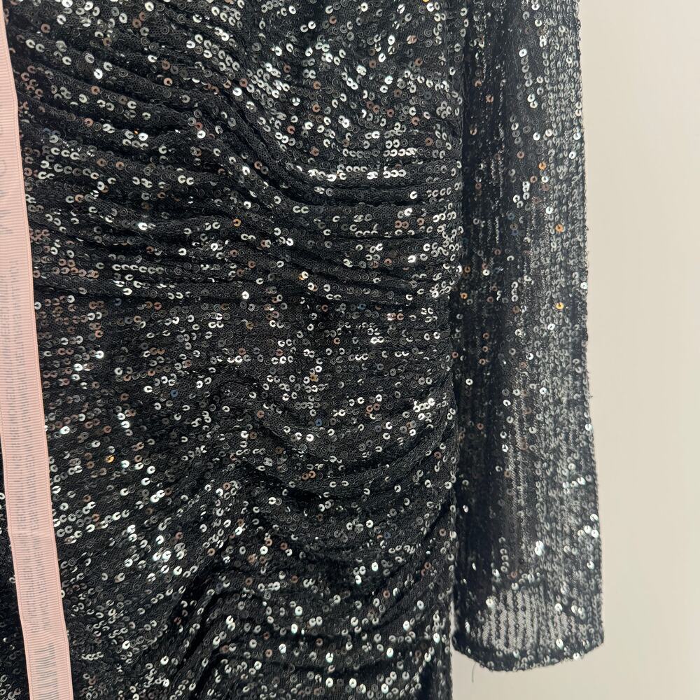 Mac Duggal 26940 Sequin Cocktail Knee Length Dress Womens Sz 10 NWT - Picture 6 of 11
